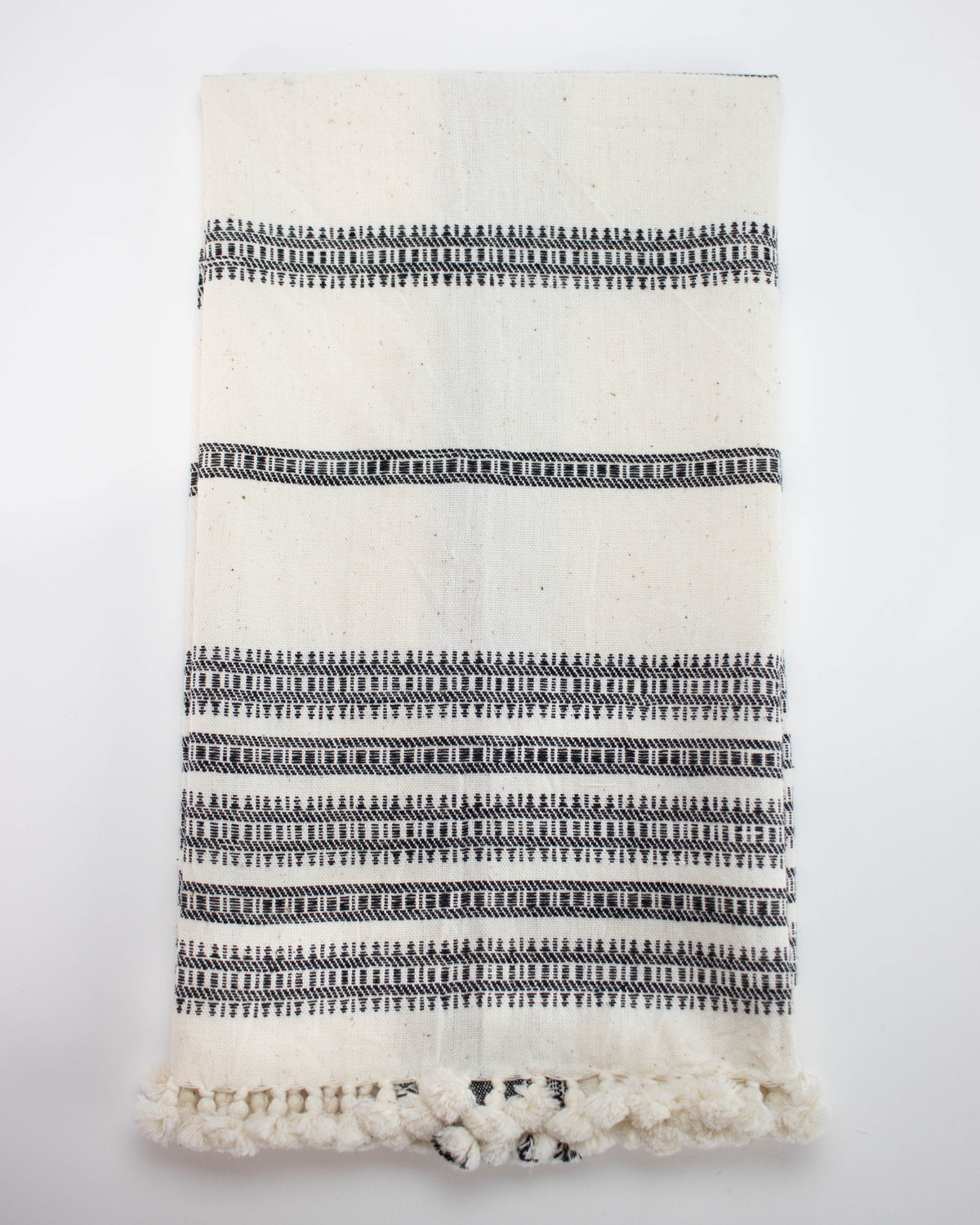 Jiera Hand Towel Ivory Black Heddle Lamm